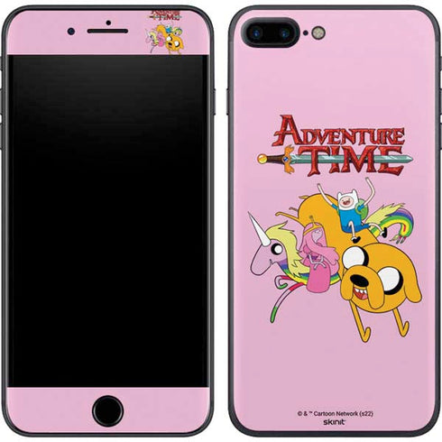 Adult Swim Adventure Time Riding in a Unicorn iPhone 8 Plus Skin