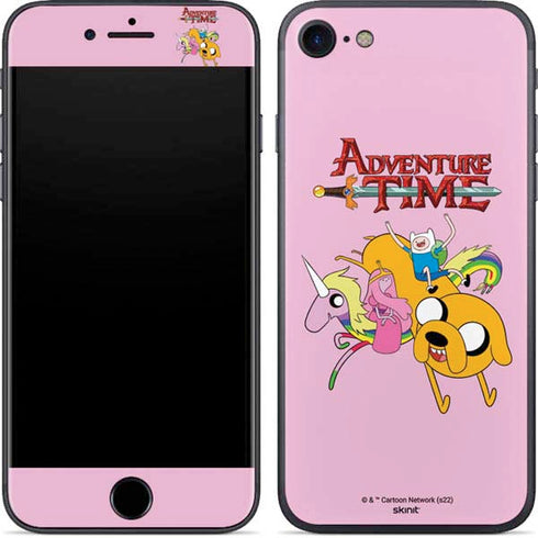 Adult Swim Adventure Time Riding in a Unicorn iPhone 8 Skin