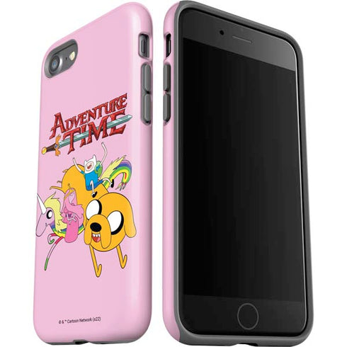 Adult Swim Adventure Time Riding in a Unicorn iPhone SE (2nd & 3rd Gen) Pro Case