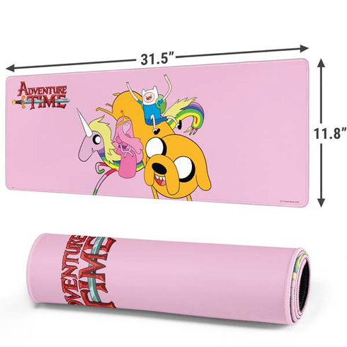 Adult Swim Adventure Time Riding in a Unicorn Gaming Mouse Pad