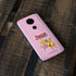 Adult Swim Adventure Time Riding in a Unicorn Moto E5 Plus Skin