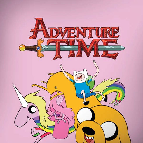 Adult Swim Adventure Time Riding in a Unicorn Moto G6 Skin