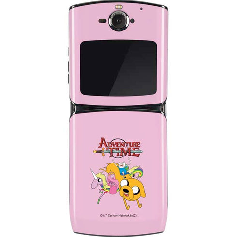 Adult Swim Adventure Time Riding in a Unicorn Motorola RAZR Skin