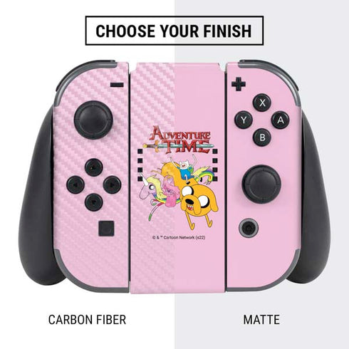 Adult Swim Adventure Time Riding in a Unicorn Nintendo Switch Bundle Skin