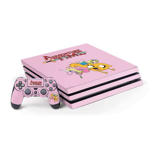 Adult Swim Adventure Time Riding in a Unicorn PS4 Pro Bundle Skin
