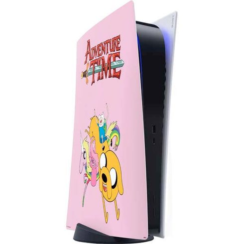 Adult Swim Adventure Time Riding in a Unicorn PS5 Digital Edition Console Skin