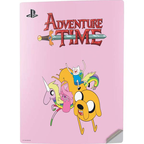 Adult Swim Adventure Time Riding in a Unicorn PS5 Digital Edition Console Skin