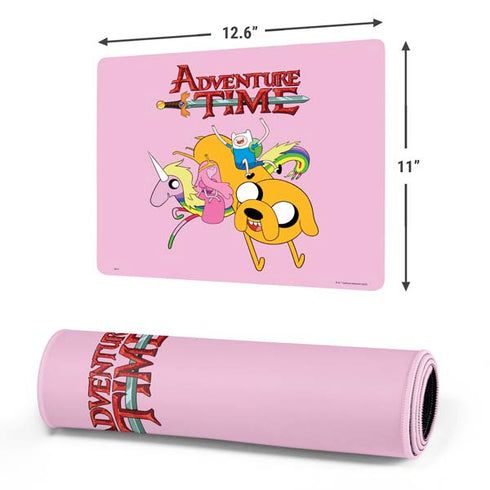 Adult Swim Adventure Time Riding in a Unicorn Gaming Mouse Pad