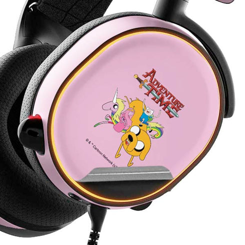Adult Swim Adventure Time Riding in a Unicorn SteelSeries Arctis 5 Skin