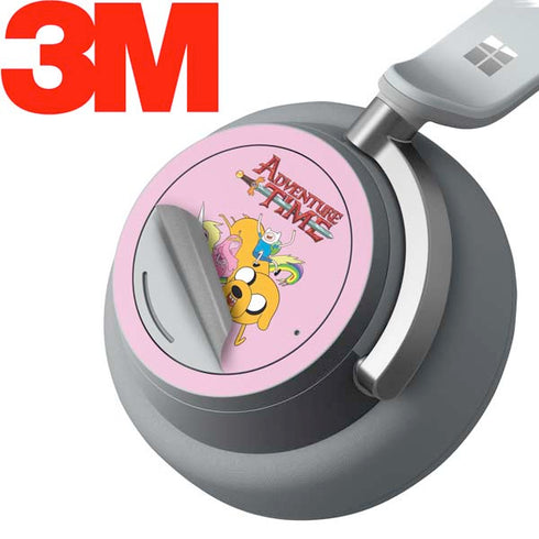 Adult Swim Adventure Time Riding in a Unicorn Surface Headphones Skin
