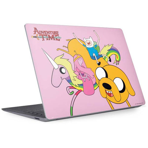 Adult Swim Adventure Time Riding in a Unicorn Surface Laptop 3 13.5in Skin