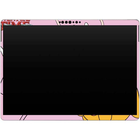 Adult Swim Adventure Time Riding in a Unicorn Surface Pro 9 Skin