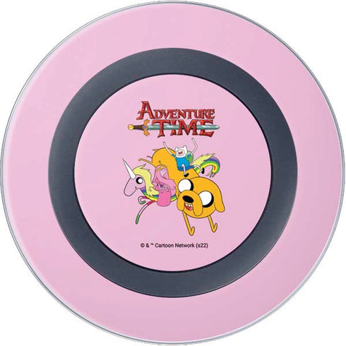Adult Swim Adventure Time Riding in a Unicorn Wireless Charger Skin