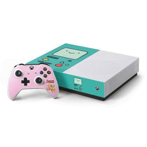 Adult Swim Adventure Time Riding in a Unicorn Xbox One S All-Digital Edition Bundle Skin