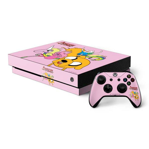 Adult Swim Adventure Time Riding in a Unicorn Xbox One X Bundle Skin