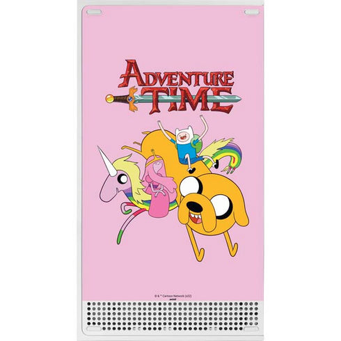Adult Swim Adventure Time Riding in a Unicorn Xbox Series S Skins