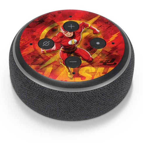 DC Comics The Flash Action Pose Amazon Echo Dot Skin