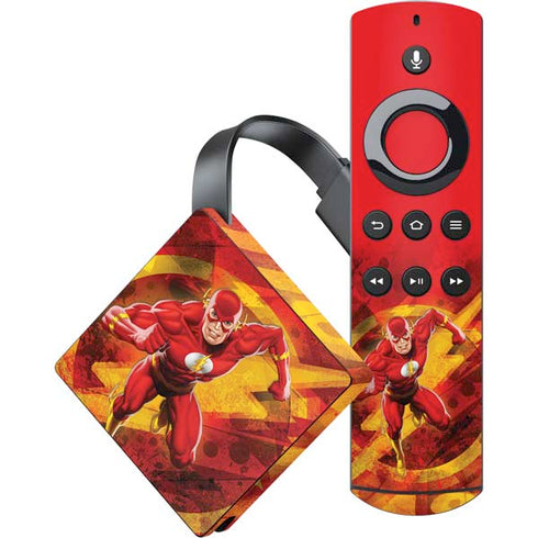 DC Comics The Flash Action Pose Amazon Fire TV Skin