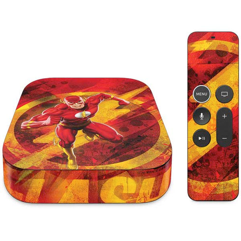 DC Comics The Flash Action Pose Apple TV Skin