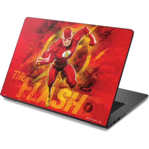 DC Comics The Flash Action Pose Dell Chromebook Skin