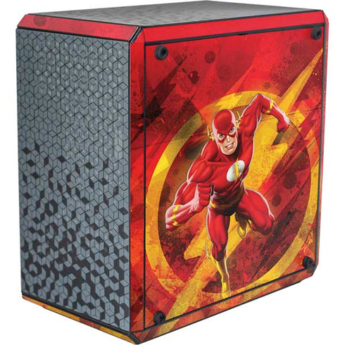 DC Comics The Flash Action Pose Cooler Master MasterBox Q300L Mini Tower Skin