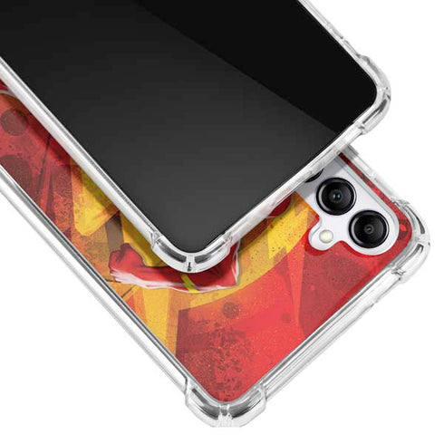 DC Comics The Flash Action Pose Galaxy A14 5G Clear Case