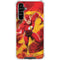DC Comics The Flash Action Pose Galaxy A54 5G Clear Case