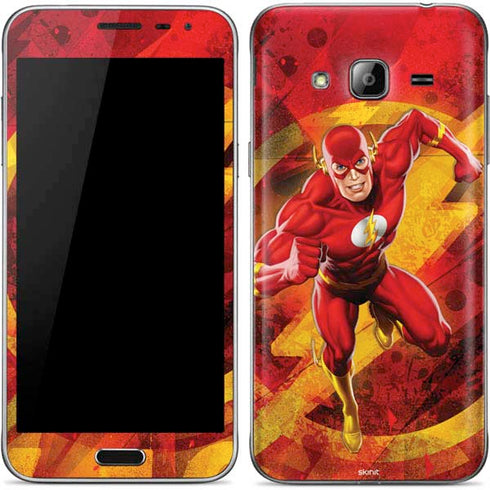 DC Comics The Flash Action Pose Galaxy J3 Skin