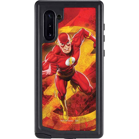 DC Comics The Flash Action Pose Galaxy Note 10 Waterproof Case