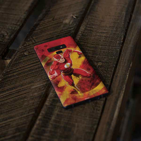 DC Comics The Flash Action Pose Galaxy Note 9 Skin