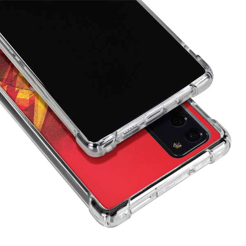 DC Comics The Flash Action Pose Galaxy Note20 5G Clear Case