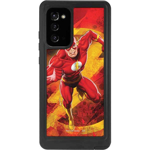 DC Comics The Flash Action Pose Galaxy Note20 5G Waterproof Case