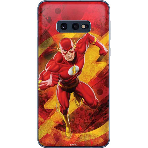 DC Comics The Flash Action Pose Galaxy S10e Skin