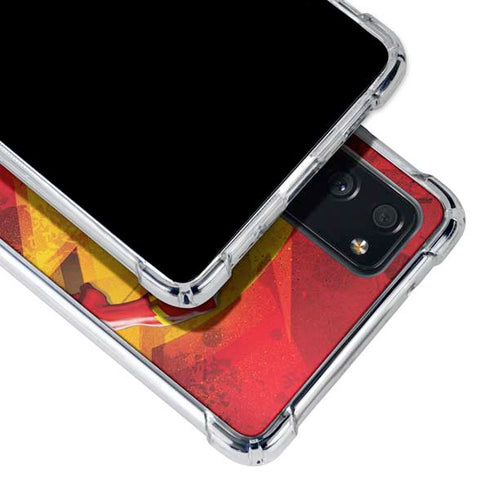 DC Comics The Flash Action Pose Galaxy S20 FE Clear Case