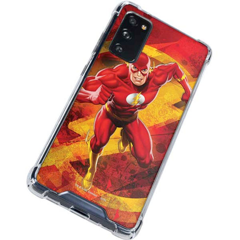DC Comics The Flash Action Pose Galaxy S20 FE Clear Case