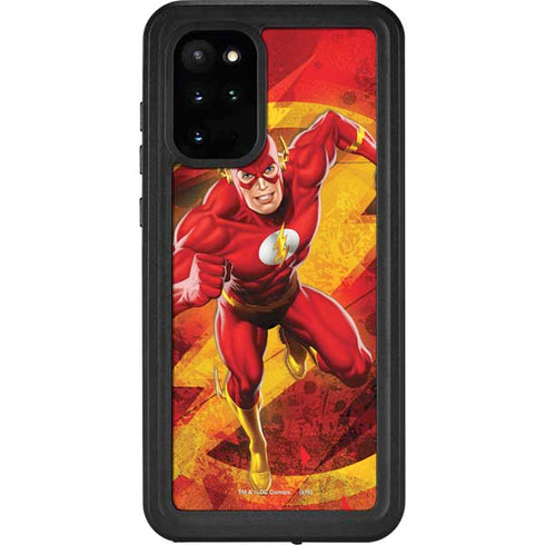 DC Comics The Flash Action Pose Galaxy S20 Plus Waterproof Case