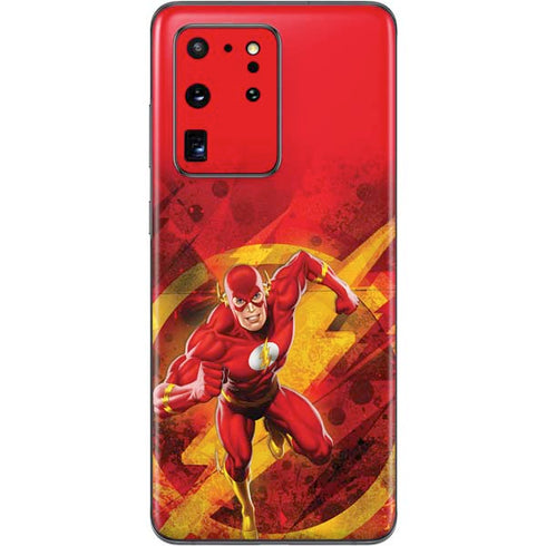 DC Comics The Flash Action Pose Galaxy S20 Ultra 5G Skin