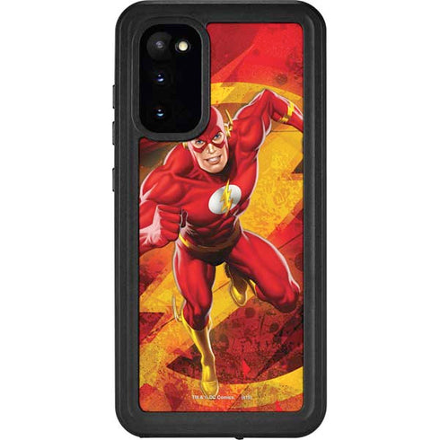 DC Comics The Flash Action Pose Galaxy S20 Waterproof Case