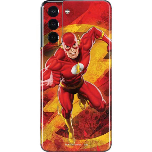 DC Comics The Flash Action Pose Galaxy S21 5G Skin