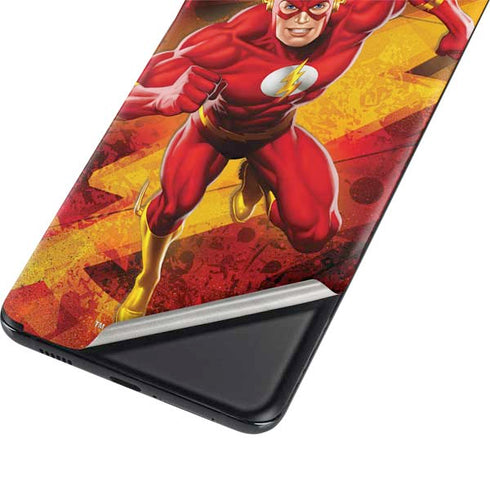 DC Comics The Flash Action Pose Galaxy S21 5G Skin