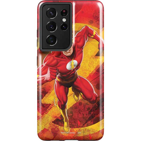 DC Comics The Flash Action Pose Galaxy S21 Ultra 5G Pro Case