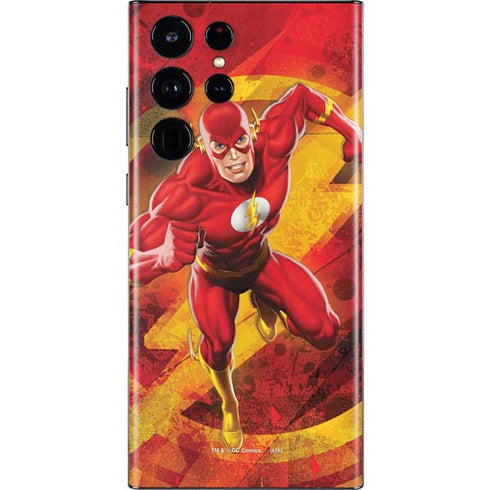DC Comics The Flash Action Pose Galaxy S22 Ultra Skin