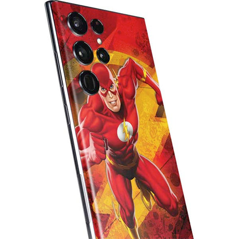 DC Comics The Flash Action Pose Galaxy S22 Ultra Skin