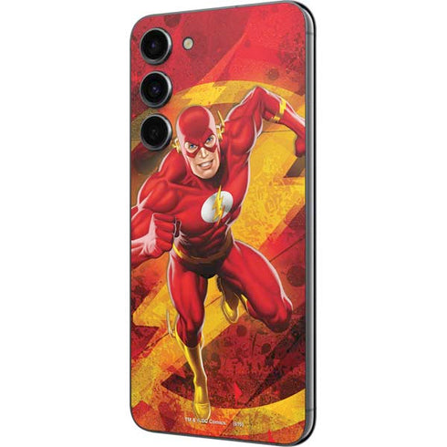 DC Comics The Flash Action Pose Galaxy S23 Plus Skin