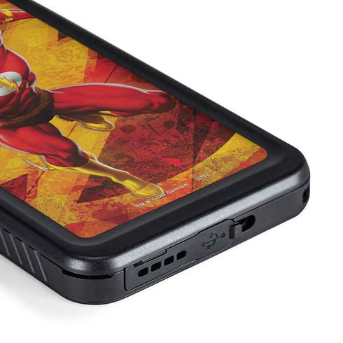 DC Comics The Flash Action Pose Galaxy S23 Plus Waterproof Case