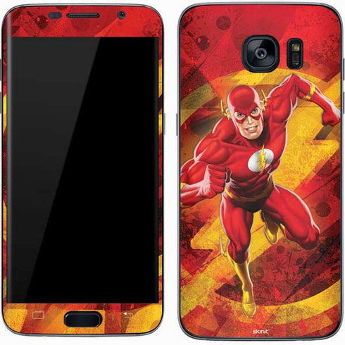 DC Comics The Flash Action Pose Galaxy S7 Skin