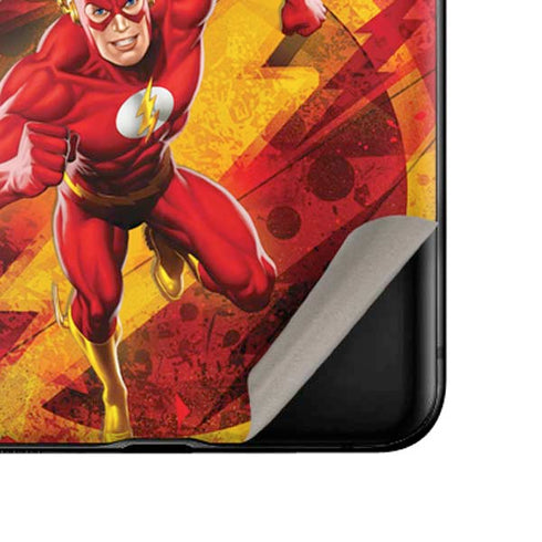 DC Comics The Flash Action Pose Galaxy Z Flip Skin