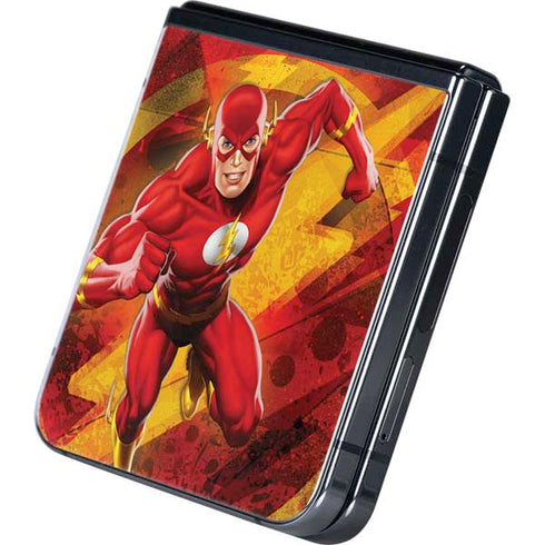 DC Comics The Flash Action Pose Galaxy Z Flip5 5G Skin