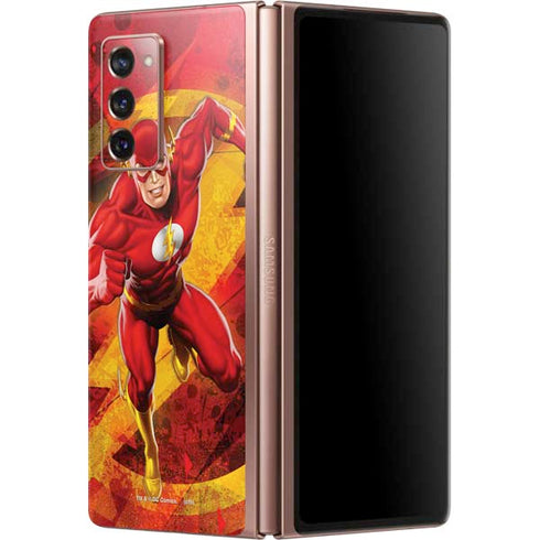 DC Comics The Flash Action Pose Galaxy Z Fold2 5G Skin