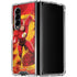DC Comics The Flash Action Pose Galaxy Z Fold4 5G Clear Case
